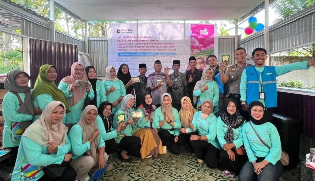 PLN Bina UMKM Gula Aren Mubai, Produk Lokal Makin Bernilai